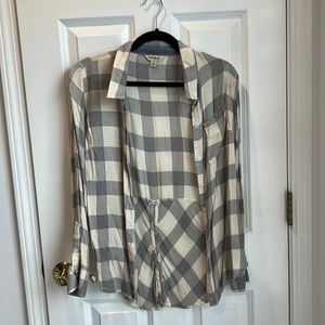 Lucky Brand Checkered Flannel